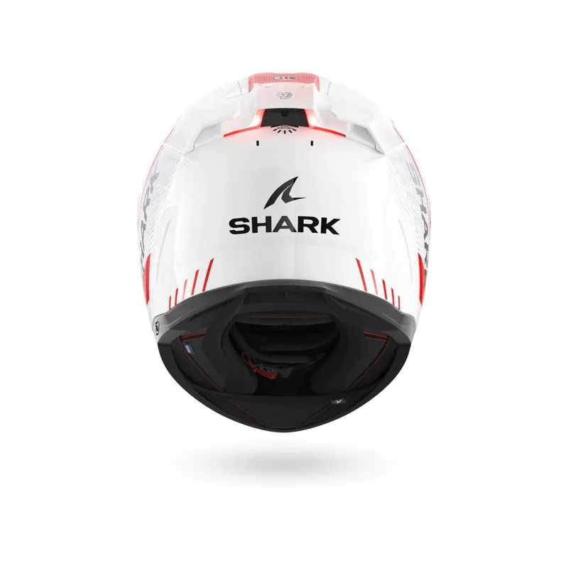 SHARK casque moto intégral SKWAL i3 SPEED-TECH blanc / rouge / noir