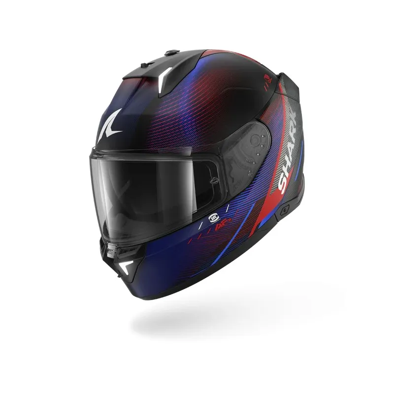 SHARK integral motorcycle helmet SKWAL i3 SPEED-TECH matt black / red / black