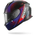 SHARK integral motorcycle helmet SKWAL i3 SPEED-TECH matt black / red / black