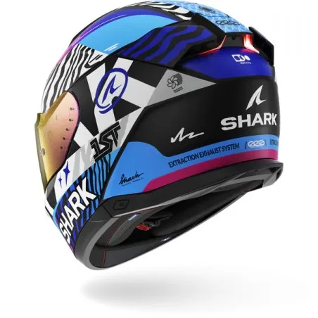 SHARK integral motorcycle helmet SKWAL i3 SPEED-FANCY black / white / blue