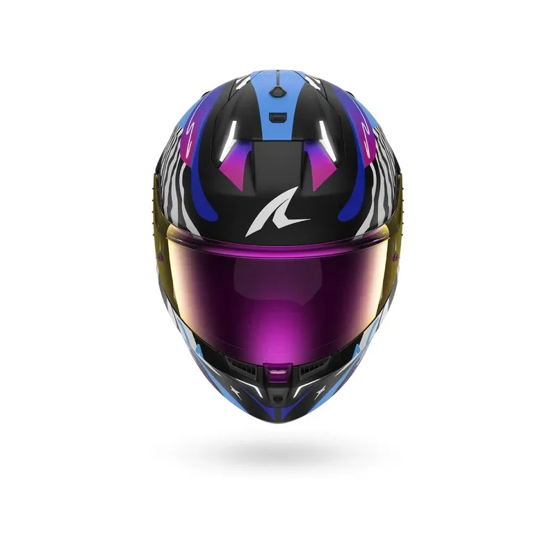 SHARK casque moto intégral SKWAL i3 SPEED-FANCY noir / blanc / bleu