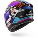 SHARK integral motorcycle helmet SKWAL i3 SPEED-FANCY black / white / orange