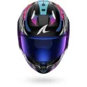 SHARK casque moto intégral SKWAL i3 SPEED-FANCY noir / blanc / orange