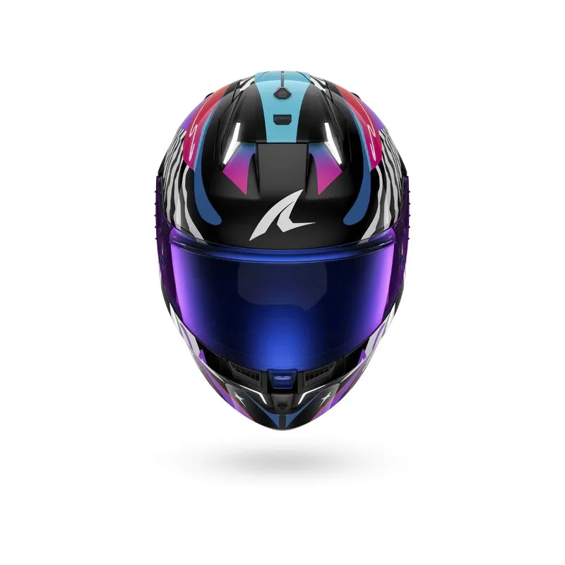 SHARK casque moto intégral SKWAL i3 SPEED-FANCY noir / blanc / orange