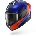 SHARK casque moto intégral SKWAL i3 MEKARIUM bleu  / orange