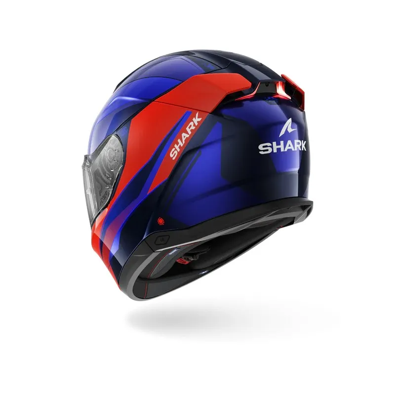 SHARK casque moto intégral SKWAL i3 MEKARIUM bleu  / orange