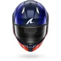 SHARK casque moto intégral SKWAL i3 MEKARIUM bleu  / orange
