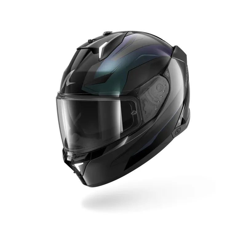 SHARK integral motorcycle helmet SKWAL i3 MEKARIUM black / chameleon / anthracite
