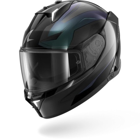 SHARK integral motorcycle helmet SKWAL i3 MEKARIUM black / chameleon / anthracite
