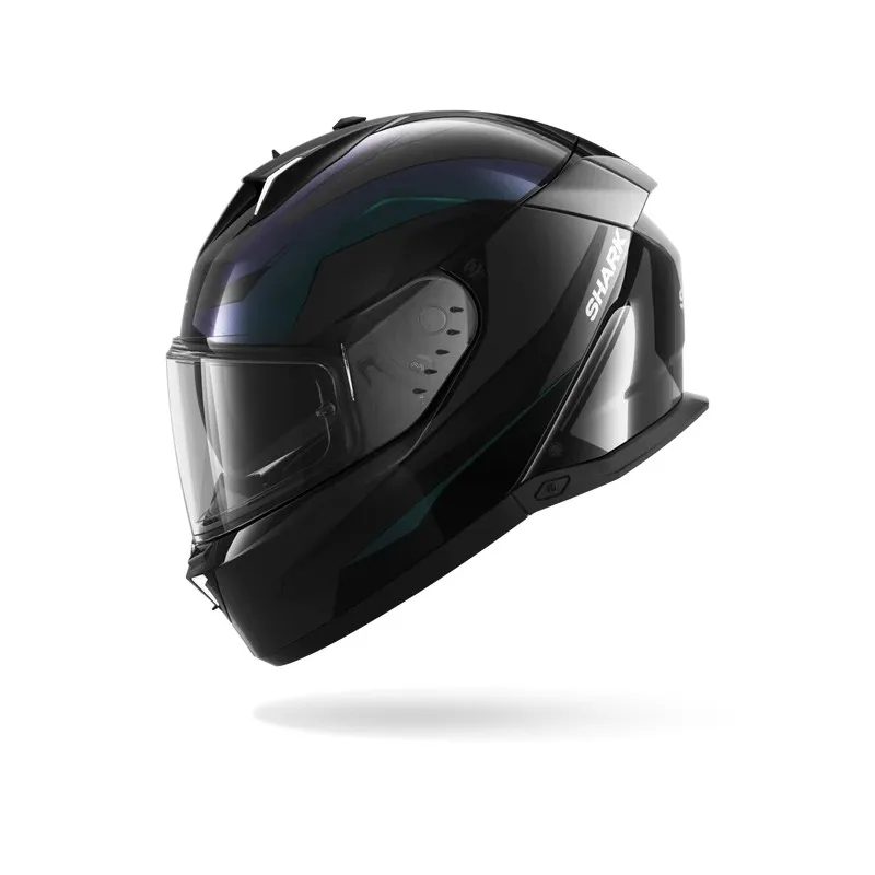 SHARK integral motorcycle helmet SKWAL i3 MEKARIUM black / chameleon / anthracite
