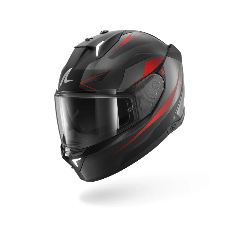 SHARK casque moto intégral SKWAL i3 MEKARIUM noir mat / anthracite / rouge