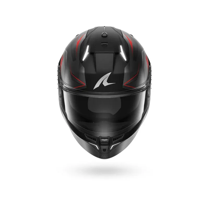 SHARK integral motorcycle helmet SKWAL i3 MEKARIUM matt black / anthracite / red