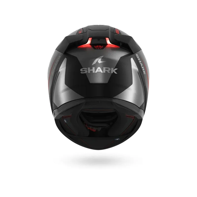 SHARK casque moto intégral SKWAL i3 MEKARIUM noir mat / anthracite / rouge