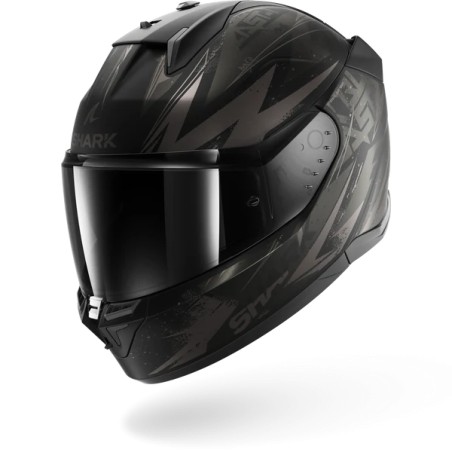 SHARK casque moto intégral D-SKWAL 3 BLAST-R noir mat / anthracite