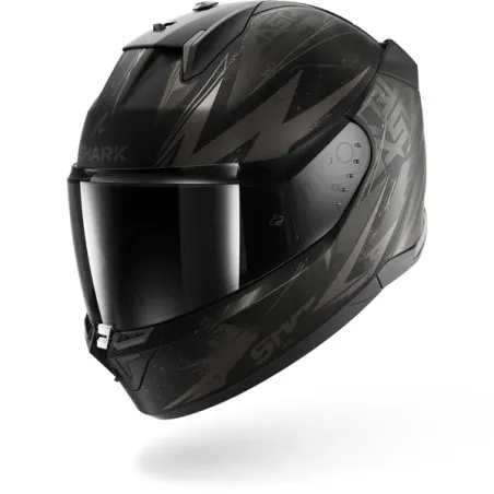 SHARK casque moto intégral D-SKWAL 3 BLAST-R noir mat / anthracite