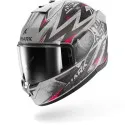 SHARK integral motorcycle helmet D-SKWAL 3 BLAST-R matt black / silver / purple