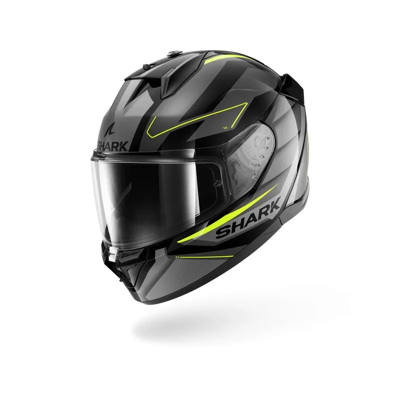 SHARK casque moto intégral D-SKWAL 3 SIZLER noir / anthracite / jaune