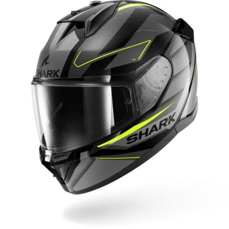 SHARK casque moto intégral D-SKWAL 3 SIZLER noir / anthracite / jaune