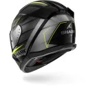 SHARK integral motorcycle helmet D-SKWAL 3 SIZLER black / anthracite / yellow