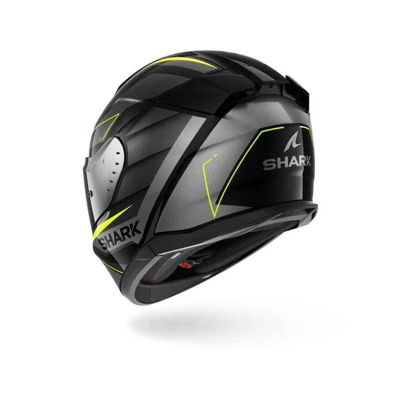 SHARK integral motorcycle helmet D-SKWAL 3 SIZLER black / anthracite / yellow