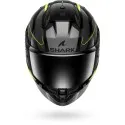 SHARK integral motorcycle helmet D-SKWAL 3 SIZLER black / anthracite / yellow
