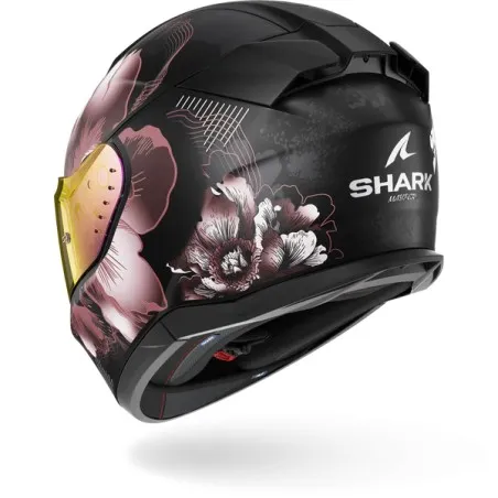 SHARK casque moto intégral D-SKWAL 3 MAYFER noir mat / violet / or