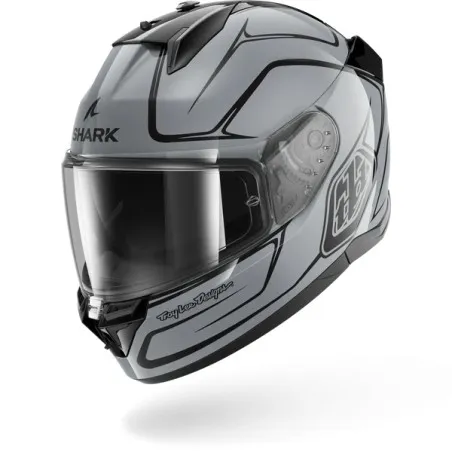 SHARK casque moto intégral D-SKWAL 3 DRONE argent / noir