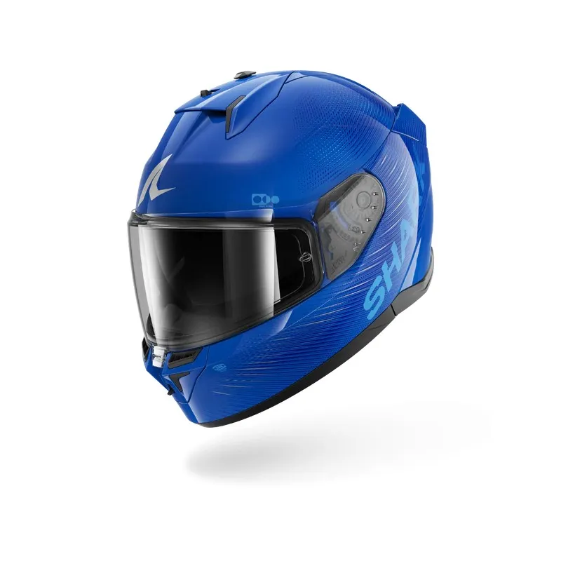 SHARK casque moto intégral D-SKWAL 3 SP LYNE Bleu / argent