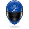 SHARK integral motorcycle helmet D-SKWAL 3 SP LYNE blue / silver