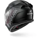 SHARK integral motorcycle helmet D-SKWAL 3 SP LYNE black / anthracite / red