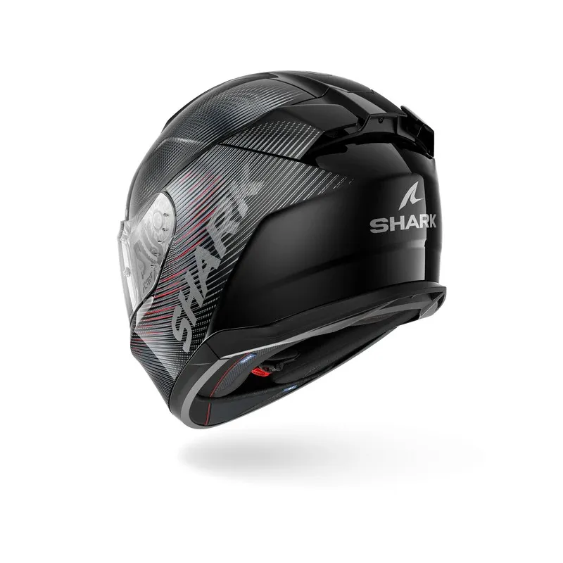 SHARK integral motorcycle helmet D-SKWAL 3 SP LYNE black / anthracite / red