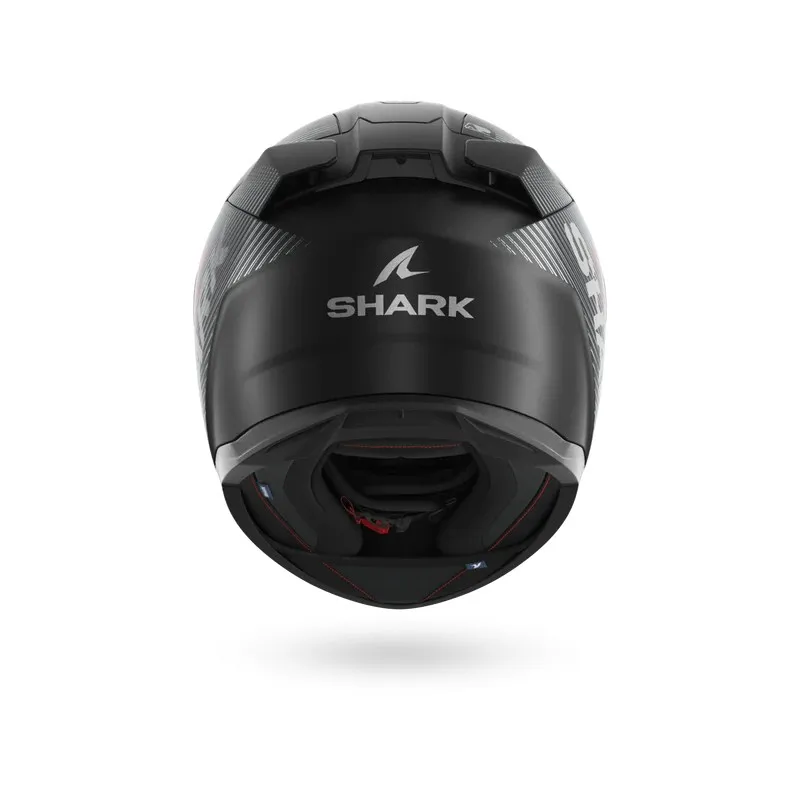 SHARK integral motorcycle helmet D-SKWAL 3 SP LYNE black / anthracite / red