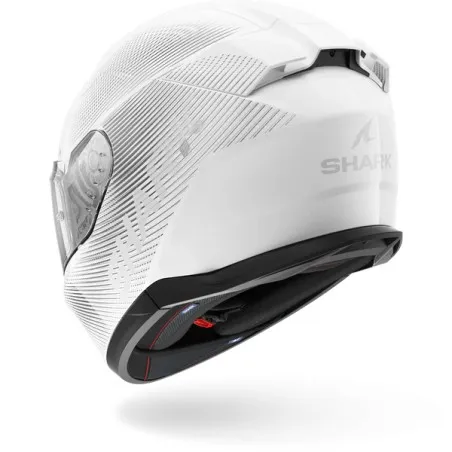 SHARK integral motorcycle helmet D-SKWAL 3 SP LYNE white / silver