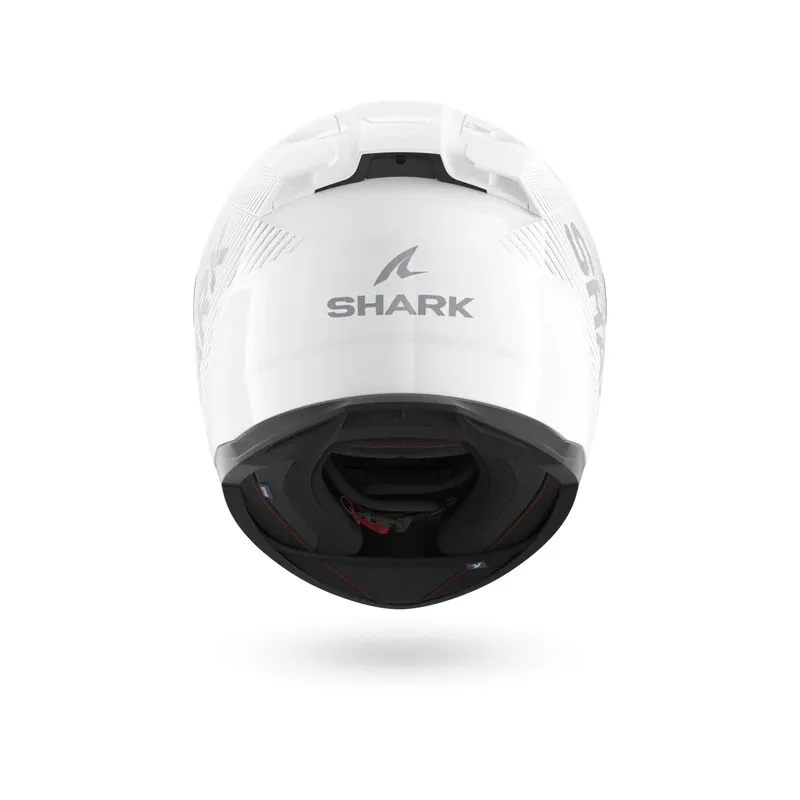 SHARK integral motorcycle helmet D-SKWAL 3 SP LYNE white / silver