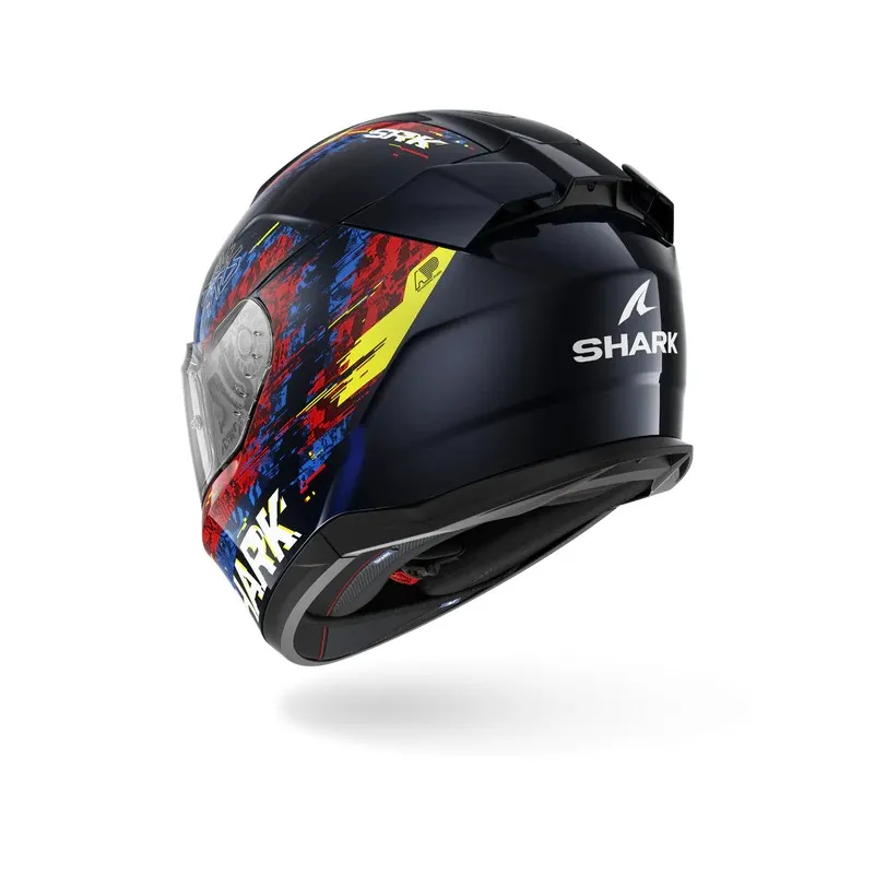 SHARK casque moto intégral D-SKWAL 3 SPEED-VIB bleu / rouge