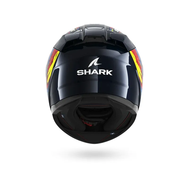 SHARK casque moto intégral D-SKWAL 3 SPEED-VIB bleu / rouge