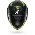 SHARK casque moto intégral D-SKWAL 3 SPEED-VIB noir mat / vert / bleu