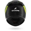 SHARK integral motorcycle helmet D-SKWAL 3 SPEED-VIB matt black / green / blue