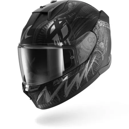 SHARK casque moto intégral D-SKWAL 3 SHIEVER noir / anthracite / argent