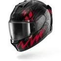 SHARK casque moto intégral D-SKWAL 3 SHIEVER noir / anthracite / rouge