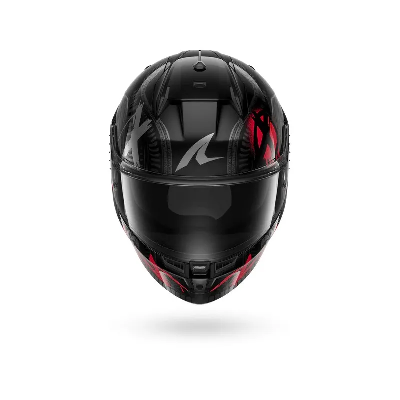 SHARK casque moto intégral D-SKWAL 3 SHIEVER noir / anthracite / rouge
