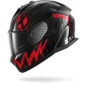 SHARK casque moto intégral D-SKWAL 3 SHIEVER noir / anthracite / rouge
