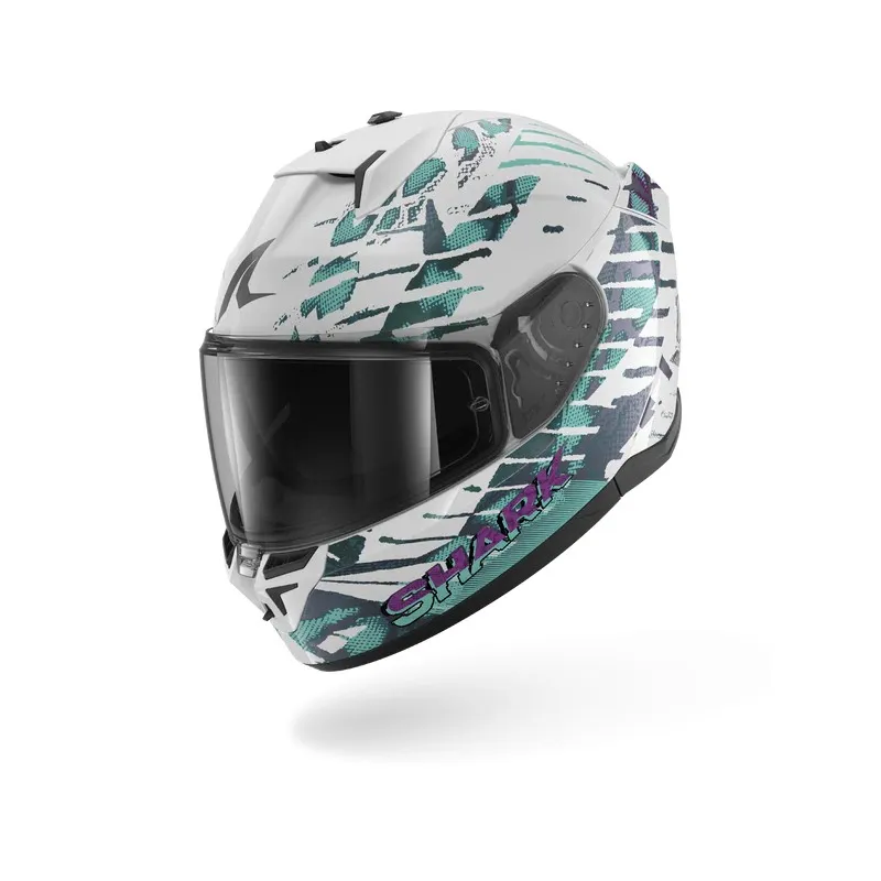 SHARK integral motorcycle helmet D-SKWAL 3 REPTAIA white / chameleon