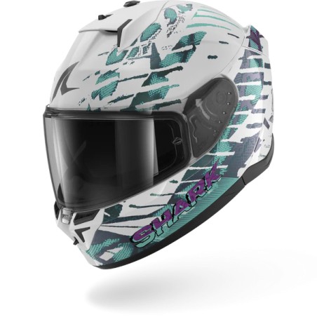 SHARK casque moto intégral D-SKWAL 3 REPTAIA blanc / cameleon