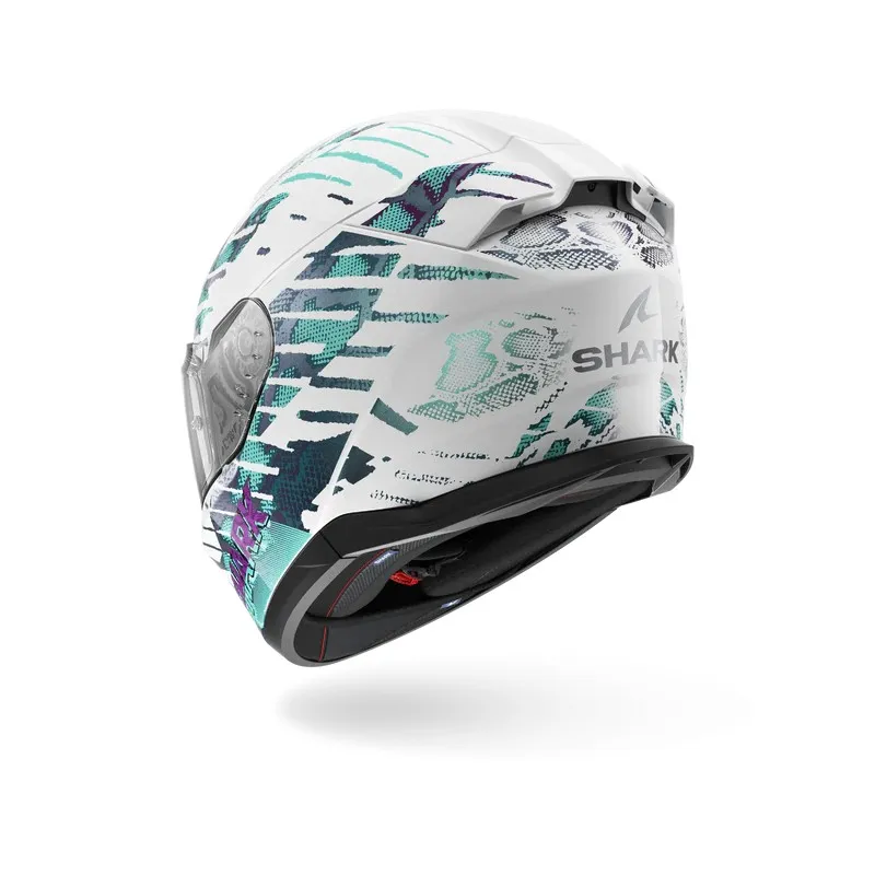 SHARK casque moto intégral D-SKWAL 3 REPTAIA blanc / cameleon