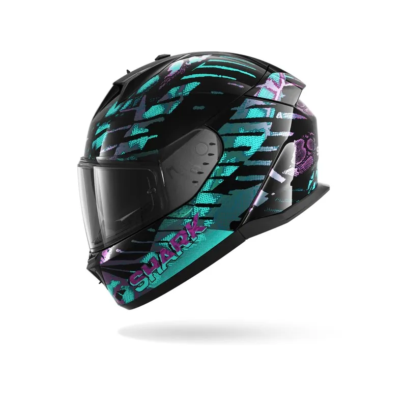 SHARK integral motorcycle helmet D-SKWAL 3 REPTAIA black / chameleon