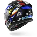 SHARK integral motorcycle helmet D-SKWAL 3 STREETRUSH black / blue / chrom