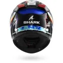 SHARK casque moto intégral D-SKWAL 3 STREETRUSH noir / bleu / chrome