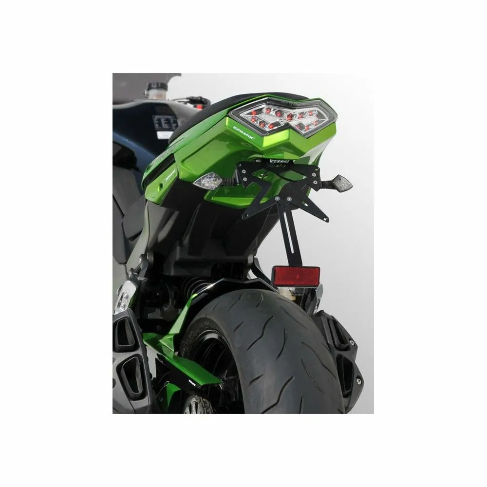 support de plaque peint ermax kawasaki Z1000 SX 2011 2016