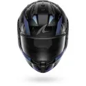 SHARK integral motorcycle helmet D-SKWAL 3 STREETRUSH black / green / chrom